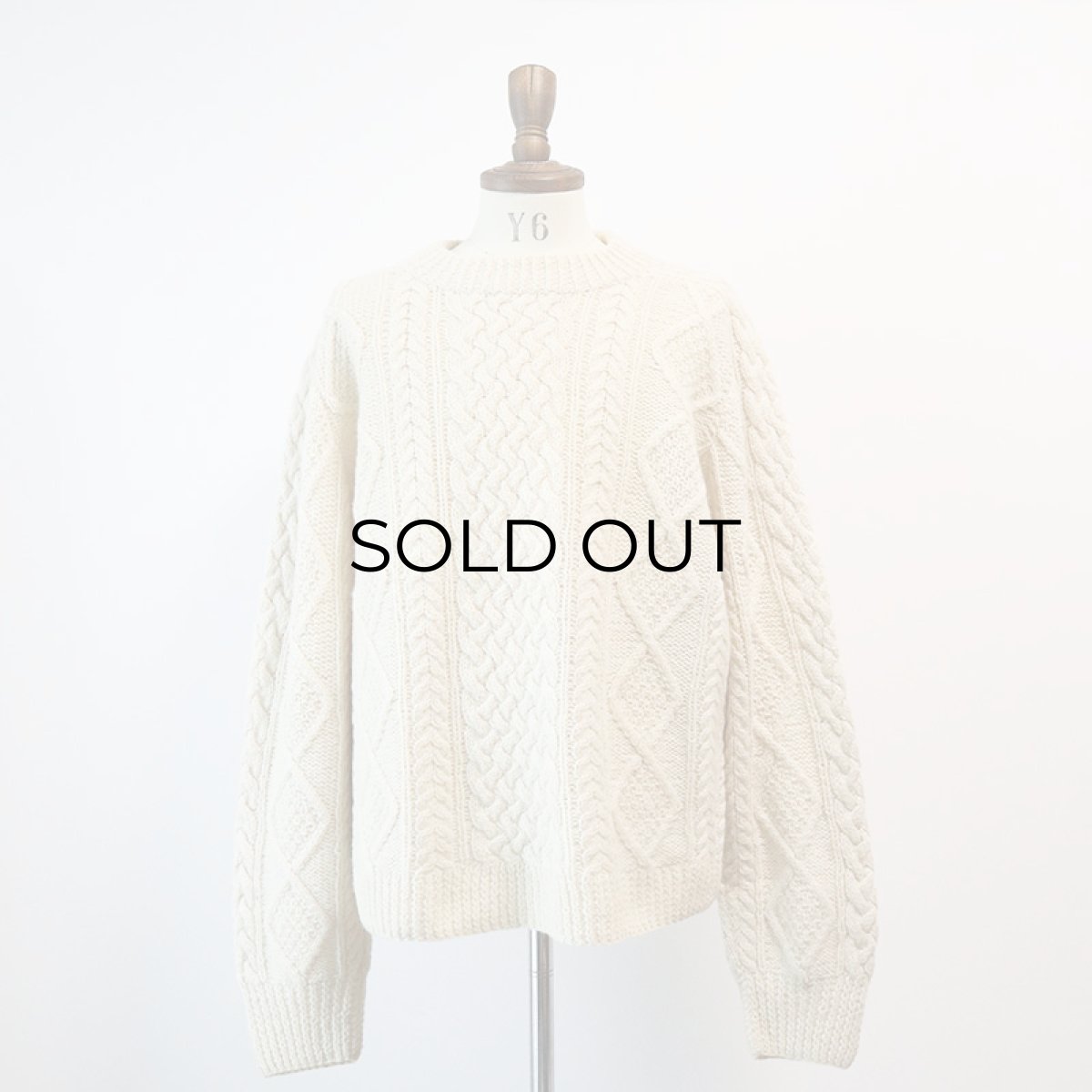 画像2: 〜80's Deans WOOL HAND KNIT FISHERMAN'S SWEATER (2)