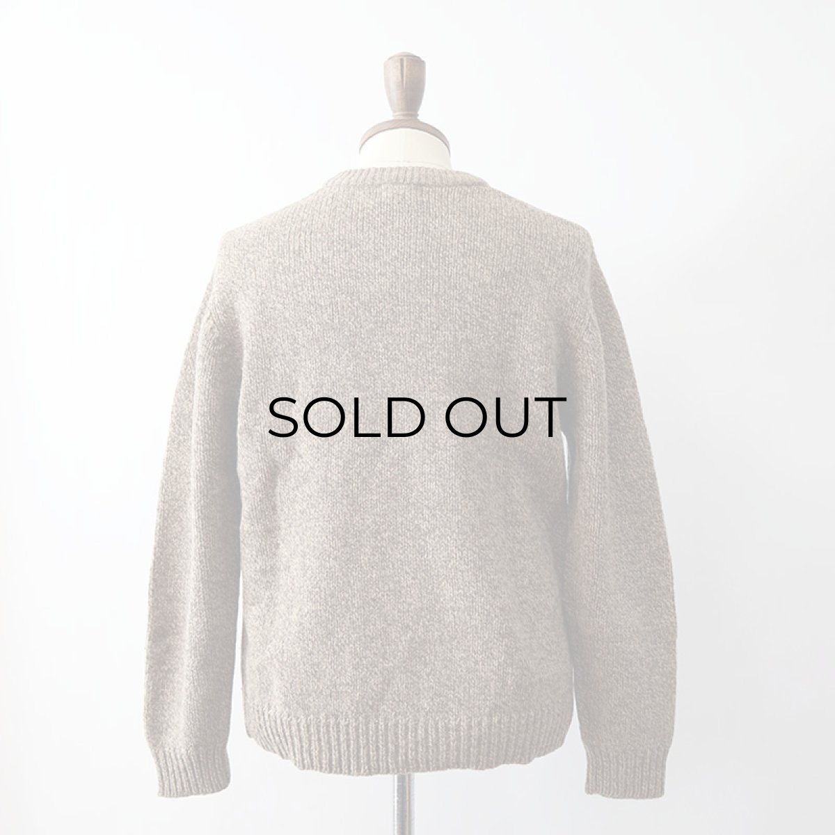 画像3: L.L. Bean LAMBS WOOL KNIT CREW NECK SWEATER (3)