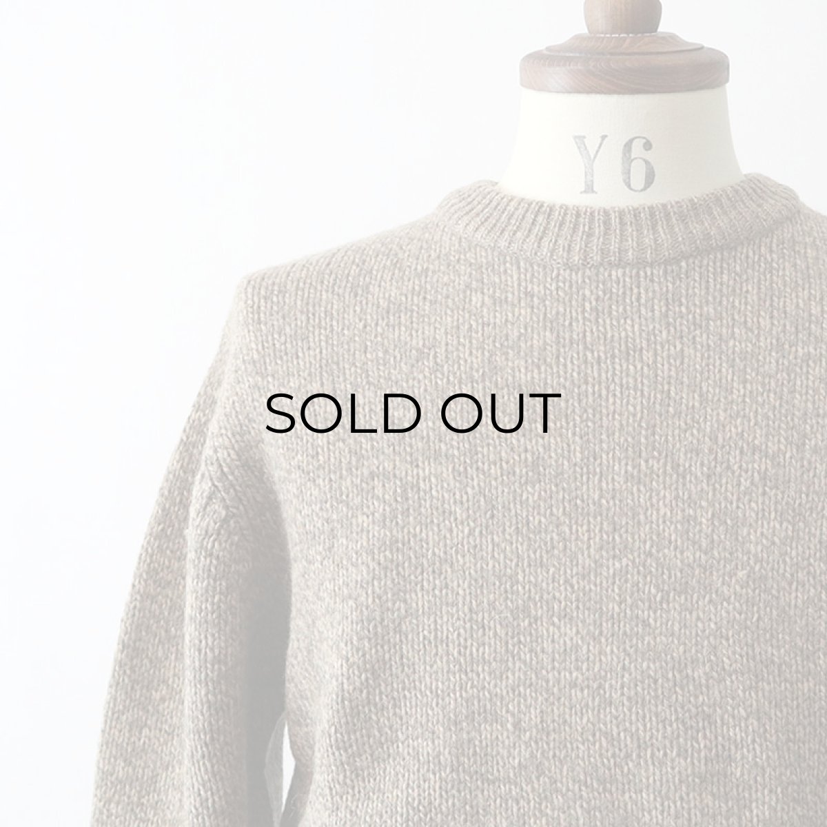 画像4: L.L. Bean LAMBS WOOL KNIT CREW NECK SWEATER (4)