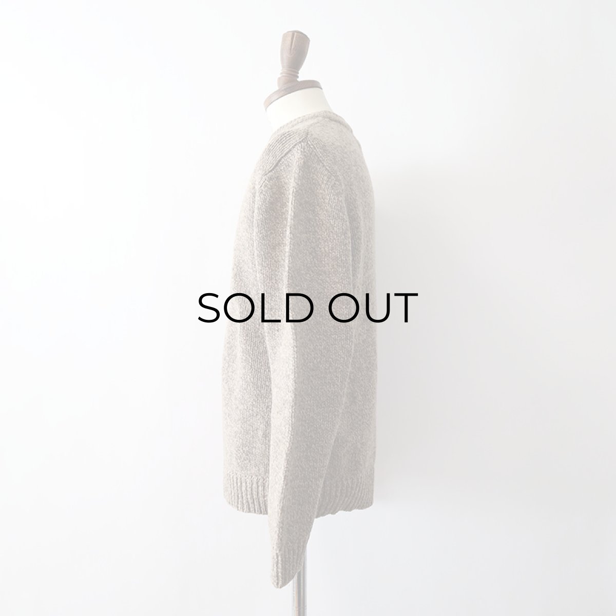 画像2: L.L. Bean LAMBS WOOL KNIT CREW NECK SWEATER (2)