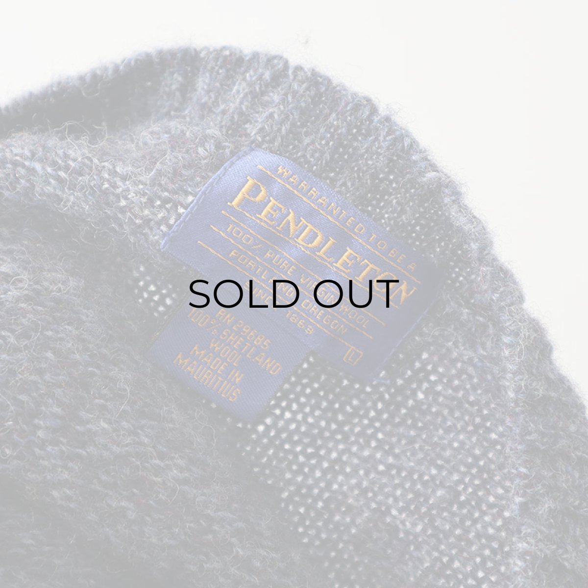 画像6: PENDLETON SHETLAND WOOL KNIT CREW NECK SWEATER (6)