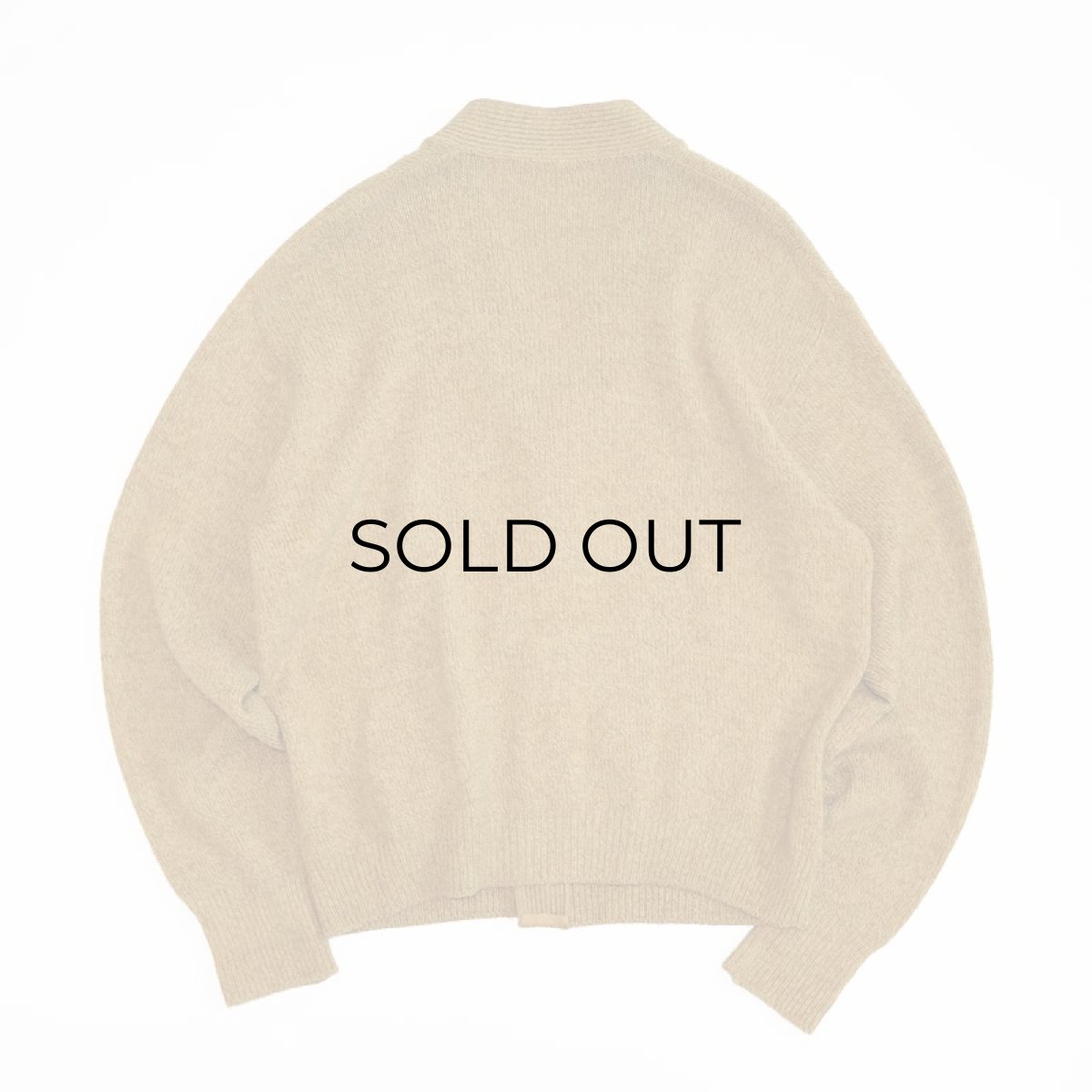 画像2: 60's GRAVES COX & CO. WOOL ACRYLIC MOHAIR KNIT CARDIGAN (2)