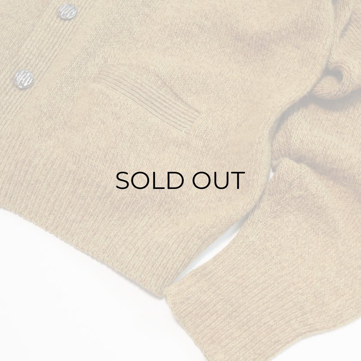 画像4: 60's GRAVES COX & CO. WOOL ACRYLIC MOHAIR KNIT CARDIGAN (4)