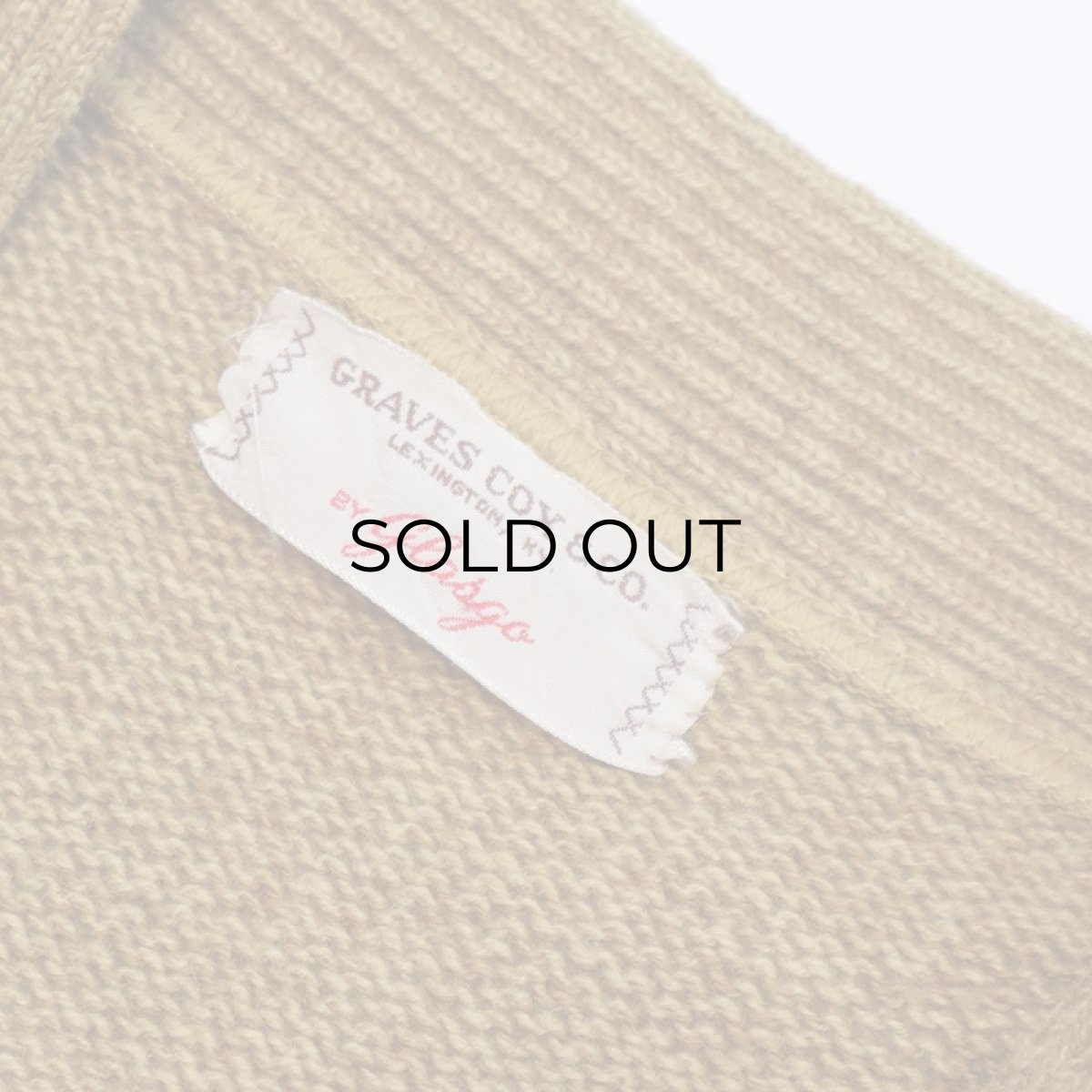 画像5: 60's GRAVES COX & CO. WOOL ACRYLIC MOHAIR KNIT CARDIGAN (5)