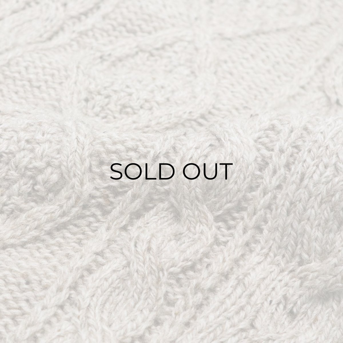 画像9: OLD Limited Edition KNITWEAR WOOL KNIT FISHERMAN'S SWEATER "MADE IN U.K." (9)