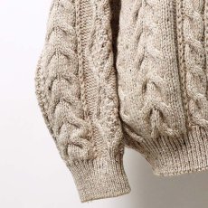 画像8: OLD Limited Edition KNITWEAR WOOL KNIT FISHERMAN'S SWEATER "MADE IN U.K." (8)