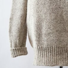 画像5: 80's L.L. Bean WOOL NYLON KNIT CREW NECK SWEATER "MADE IN USA" (5)