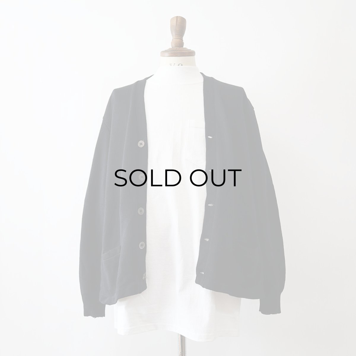 画像7: A+ ACRYLIC KNIT SCHOOL CARDIGAN (7)