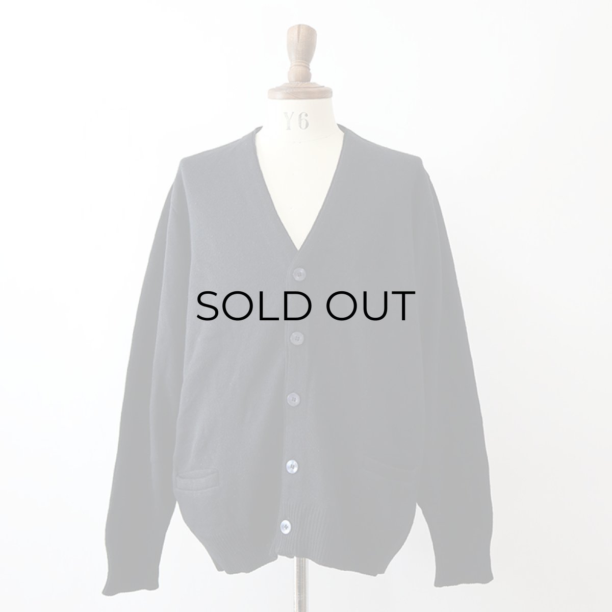 画像8: 〜90's UTY APPAREL ACRYLIC KNIT CARDIGAN "MADE IN USA" (8)