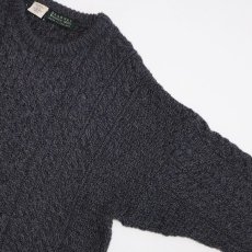 画像3: BLARNEY Woollen Mills WOOL HAND KNIT FISHERMAN'S SWEATER (3)