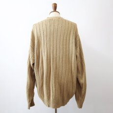 画像9: 90's TOWNCRAFT ACRYLIC CABLE KNIT CARDIGAN (9)