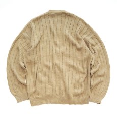 画像2: 90's TOWNCRAFT ACRYLIC CABLE KNIT CARDIGAN (2)