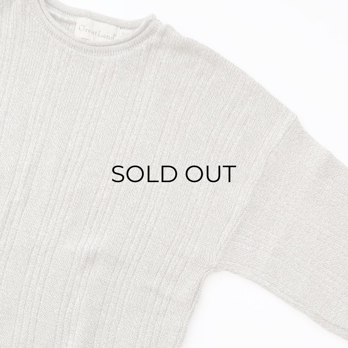 画像3: 90's Great Land COTTON ACRYLIC KNIT ROLL NECK SWEATER "MADE IN USA" (3)