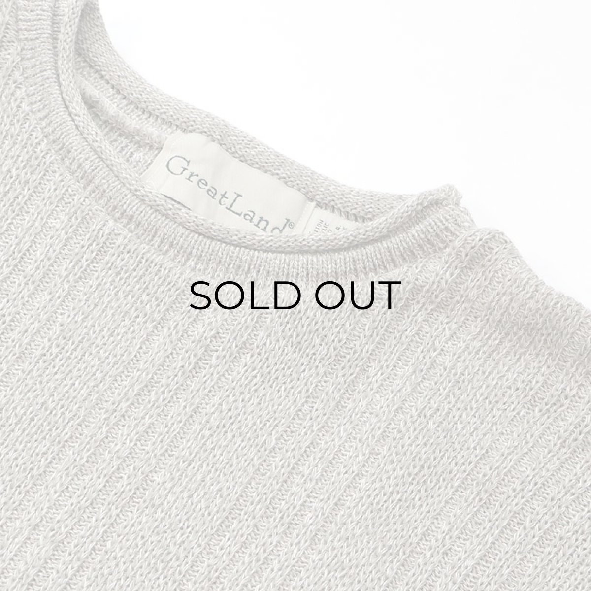 画像5: 90's Great Land COTTON ACRYLIC KNIT ROLL NECK SWEATER "MADE IN USA" (5)