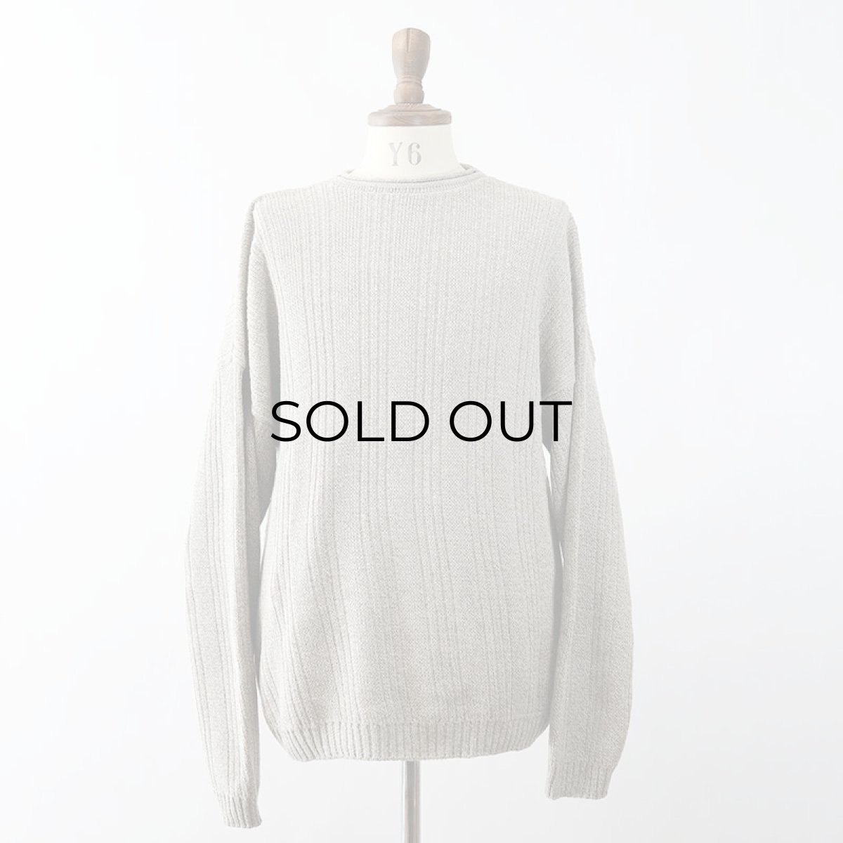 画像7: 90's Great Land COTTON ACRYLIC KNIT ROLL NECK SWEATER "MADE IN USA" (7)