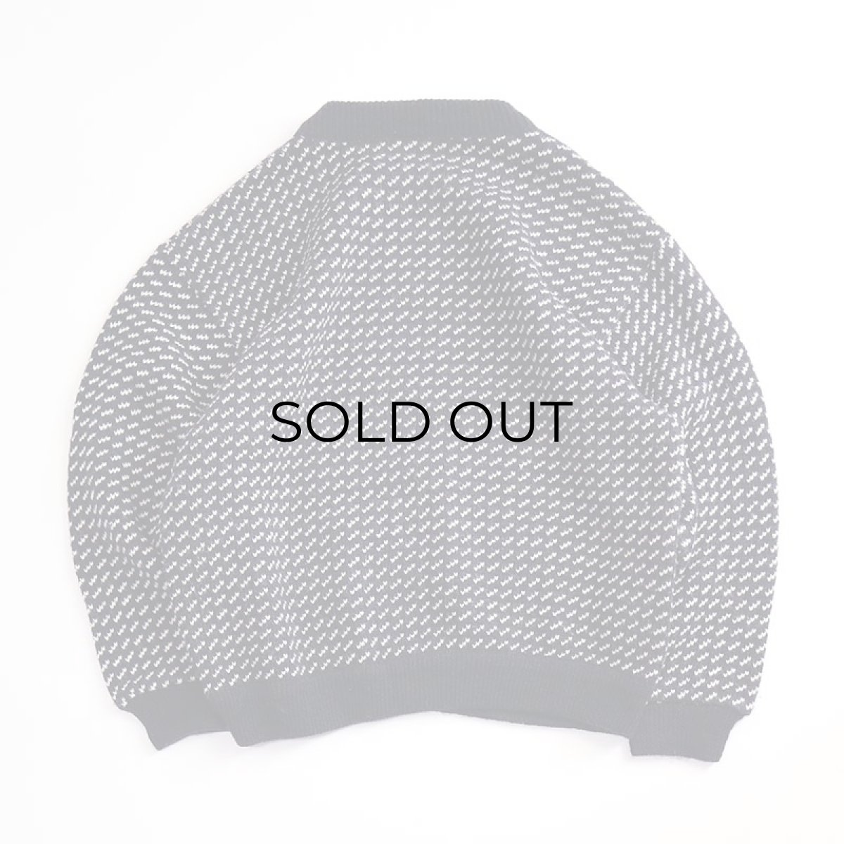 画像3: 80's L.L. Bean WOOL RAYON KNIT BIRD'S EYE PATTERN NORDIC SWEATER "MADE IN NORWAY" (3)