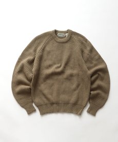 画像1: 〜90's ST. JOHN'S BAY ACRYLIC KNIT CREW NECK SWEATER (1)