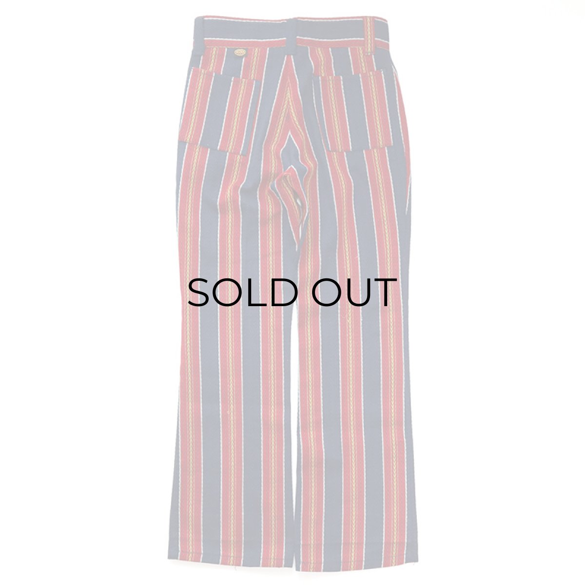 画像3: 70's MANN STRIPE FLARE PANTS (3)