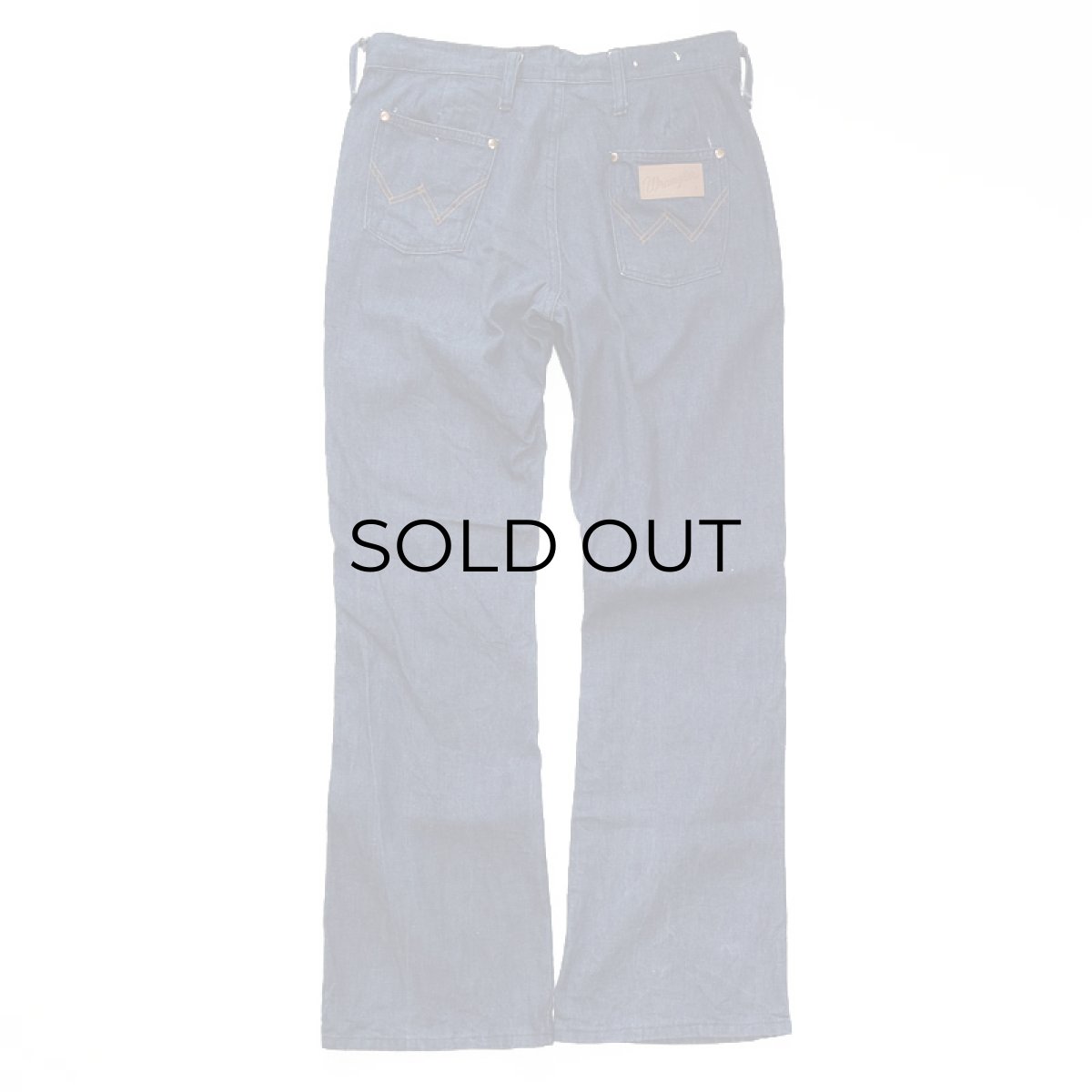 画像3: 60's Wrangler DENIM WOMEN'S FLARE PANTS (3)