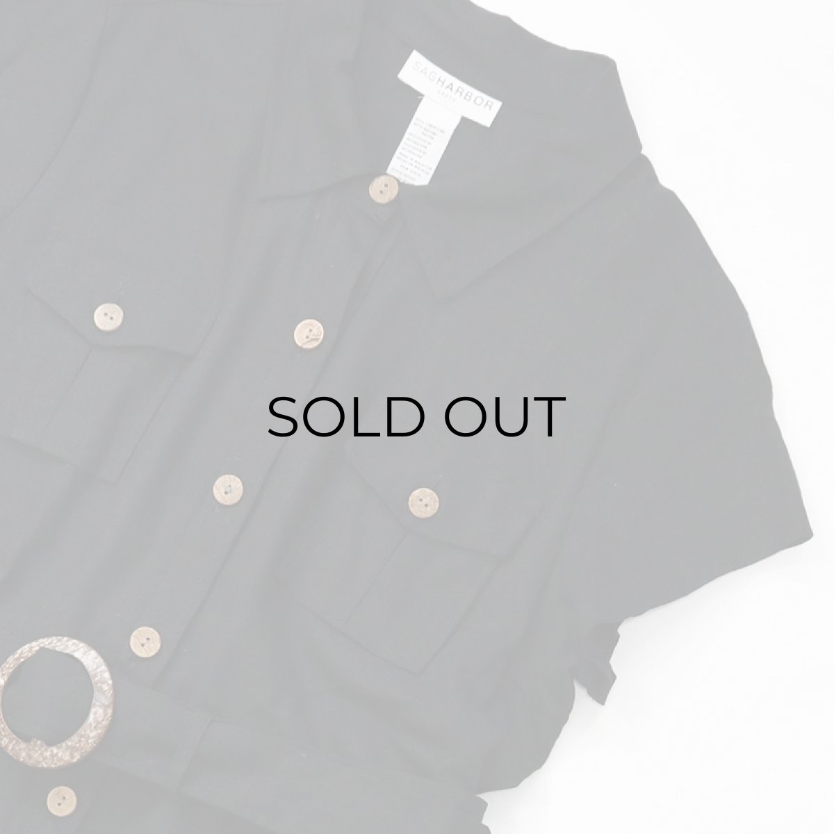 画像5: SAG HARBOR LINEN RAYON S/S DRESS (5)