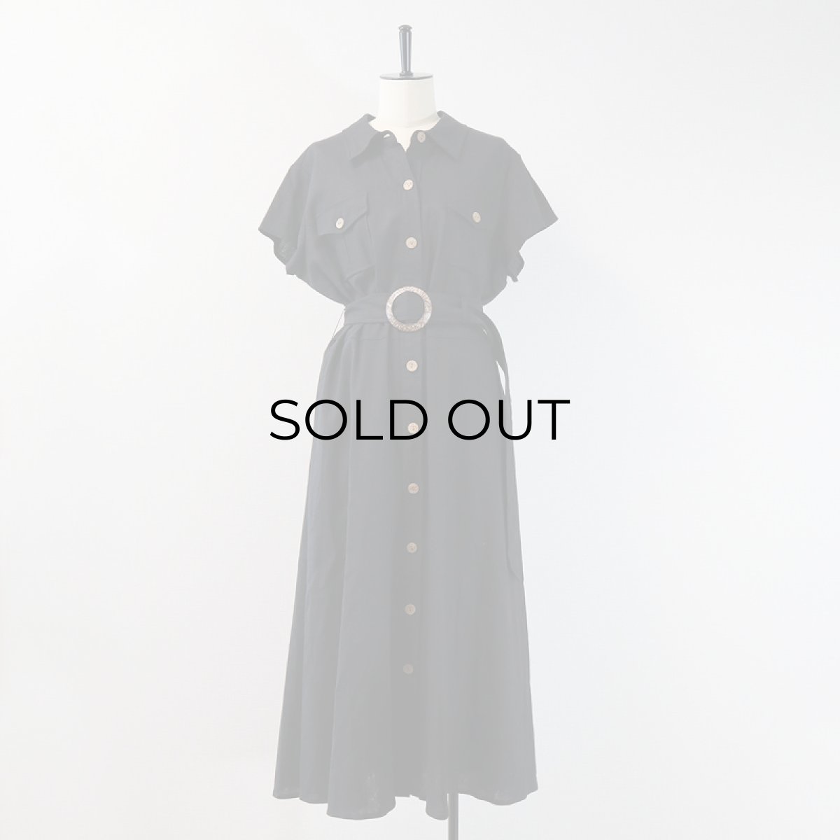 画像12: SAG HARBOR LINEN RAYON S/S DRESS (12)