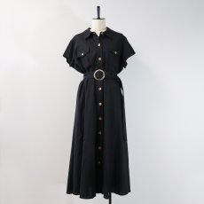 画像12: SAG HARBOR LINEN RAYON S/S DRESS (12)