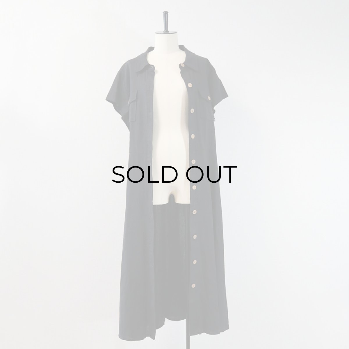 画像13: SAG HARBOR LINEN RAYON S/S DRESS (13)