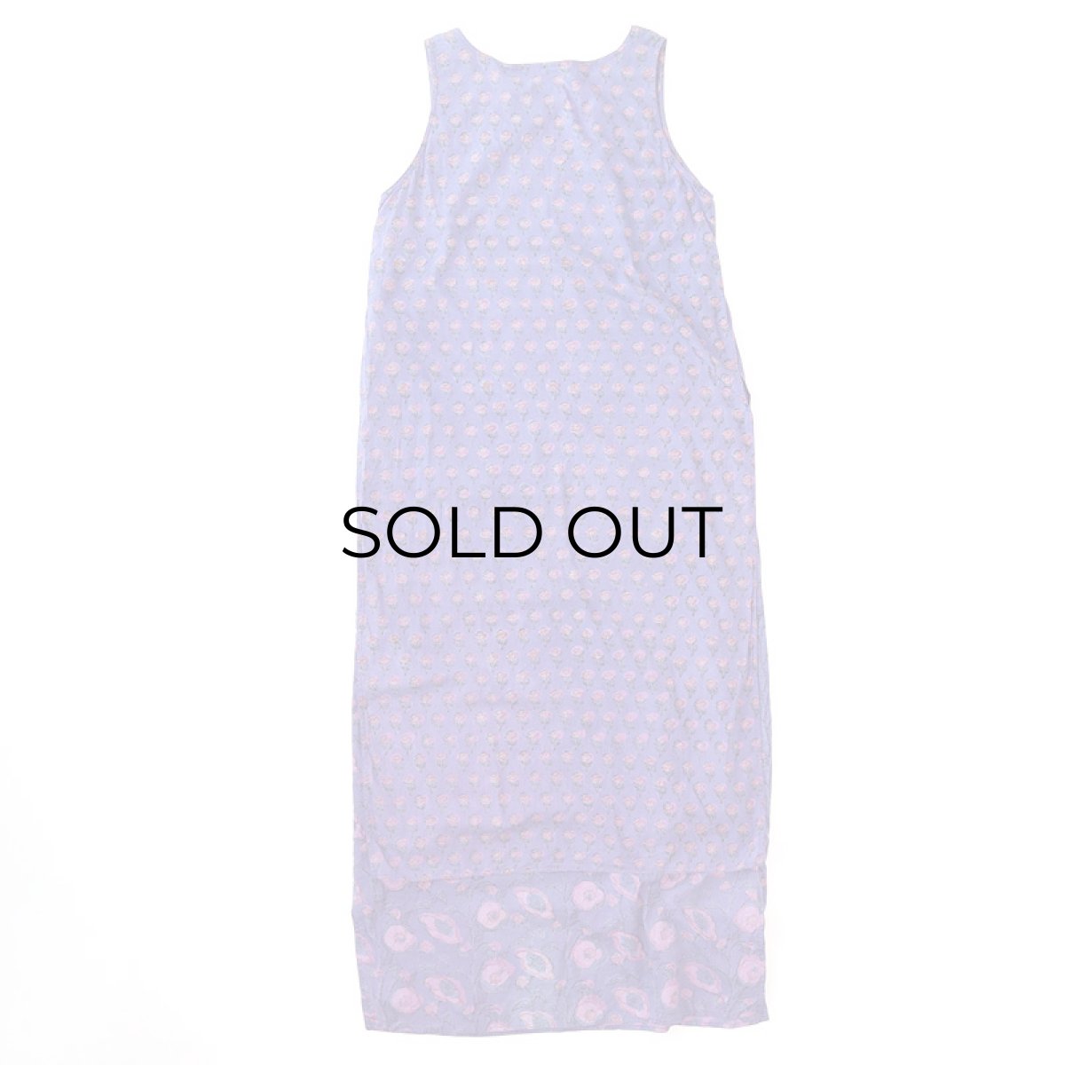 画像3: Timbuktu INDIAN COTTON N/S LAYERED DESIGN DRESS (3)