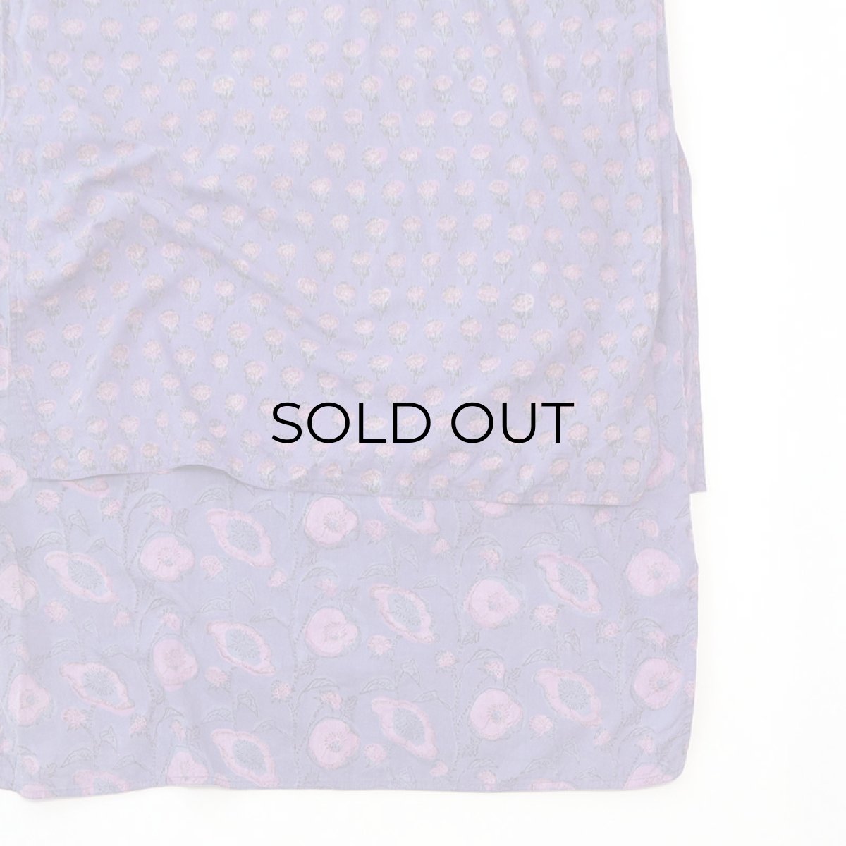 画像5: Timbuktu INDIAN COTTON N/S LAYERED DESIGN DRESS (5)