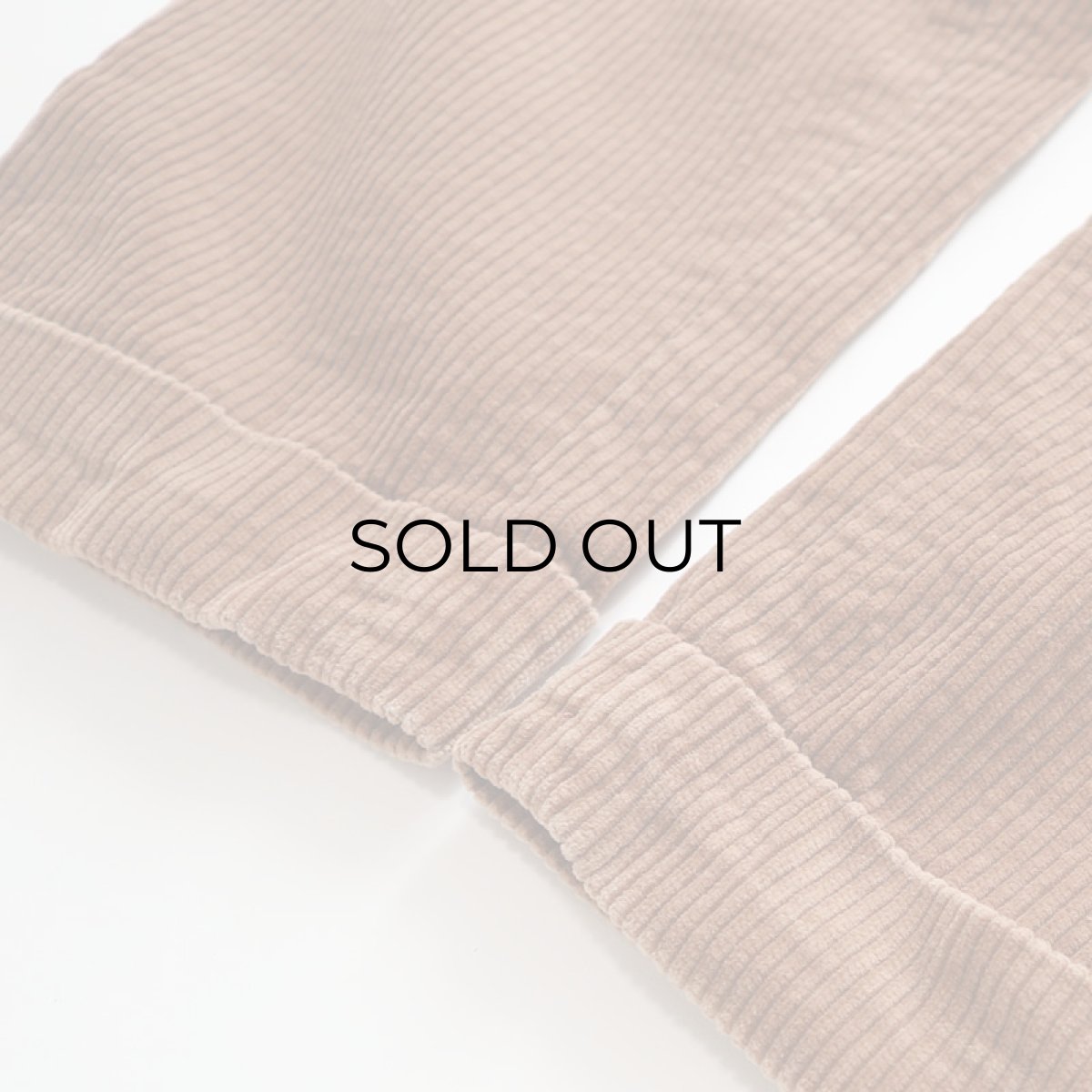 画像6: 80's UNKNOWN BRAND WIDE WALE CORDUROY TUCK PANTS (6)