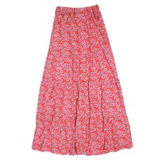 画像5: Pachamama COTTON ALL OVER PATTERN TIERED MAXI SKIRT (5)