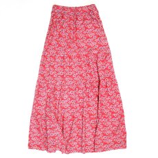 画像6: Pachamama COTTON ALL OVER PATTERN TIERED MAXI SKIRT (6)