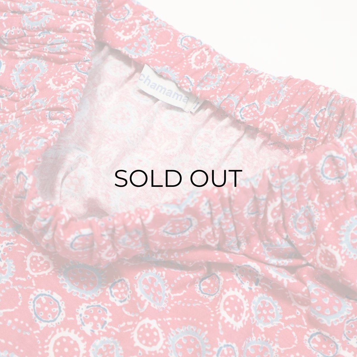 画像8: Pachamama COTTON ALL OVER PATTERN TIERED MAXI SKIRT (8)