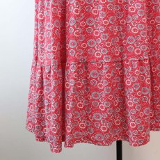 画像4: Pachamama COTTON ALL OVER PATTERN TIERED MAXI SKIRT (4)