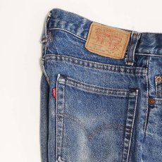 画像7: 80's LEVI'S 720 STUDENT MODEL DENIM STRAIGHT PANTS "made in USA" 【W30 x L31 程度】 (7)