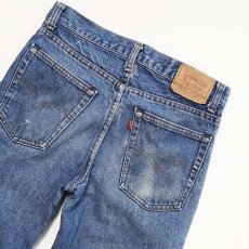 画像5: 80's LEVI'S 720 STUDENT MODEL DENIM STRAIGHT PANTS "made in USA" 【W30 x L31 程度】 (5)