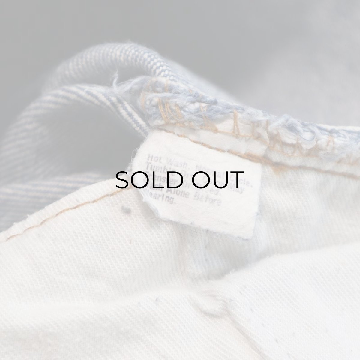 画像11: 80's LEVI'S 720 STUDENT MODEL DENIM STRAIGHT PANTS "made in USA" 【W30 x L31 程度】 (11)