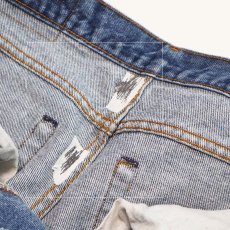 画像15: 80's LEVI'S 720 STUDENT MODEL DENIM STRAIGHT PANTS "made in USA" 【W30 x L31 程度】 (15)