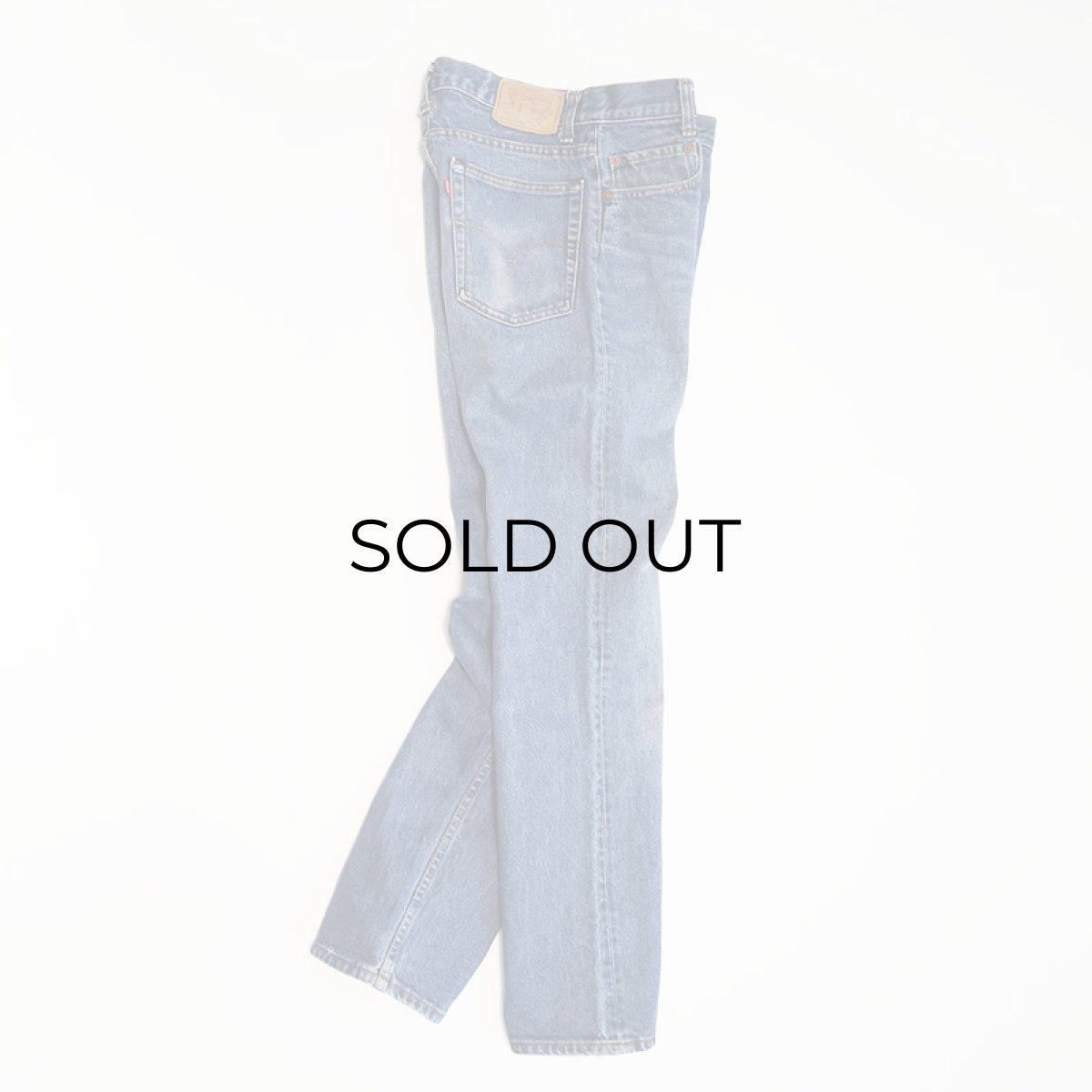 画像3: 80's LEVI'S 720 STUDENT MODEL DENIM STRAIGHT PANTS "made in USA" 【W30 x L31 程度】 (3)