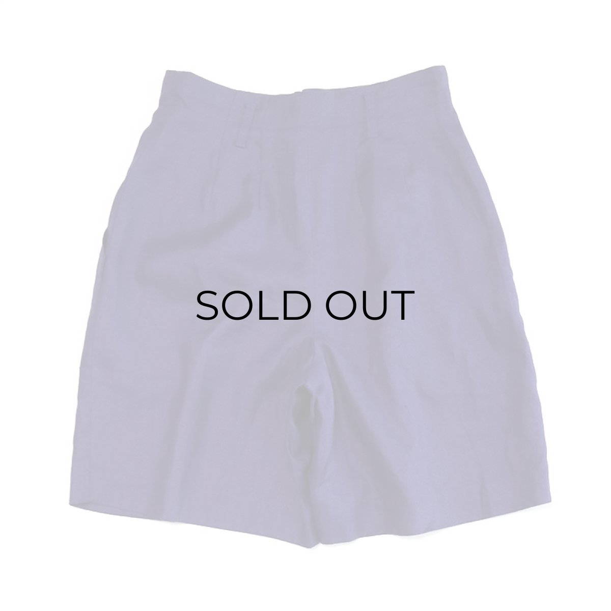 画像3: VALERIE STEVENS LINEN TUCK SHORTS (3)