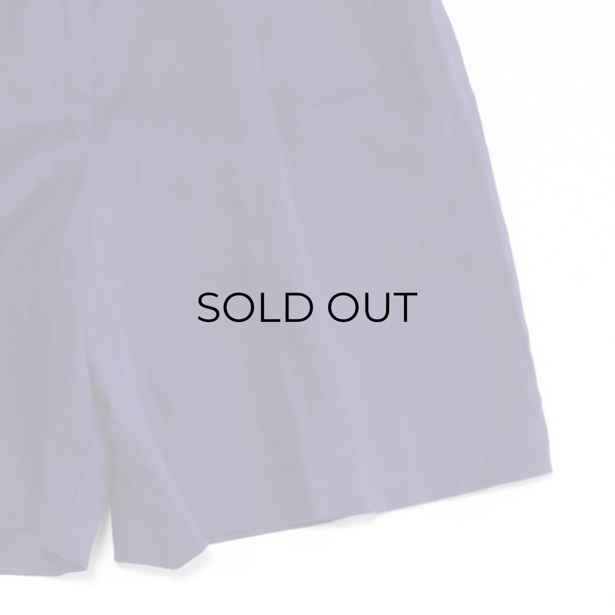 画像5: VALERIE STEVENS LINEN TUCK SHORTS (5)