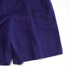 画像5: VALERIE STEVENS LINEN TUCK SHORTS (5)