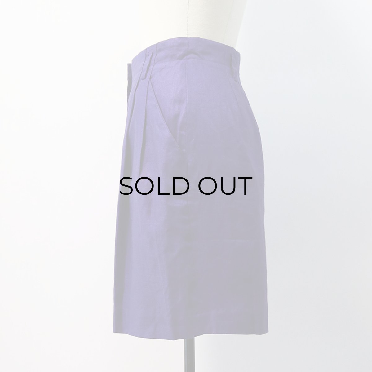 画像9: VALERIE STEVENS LINEN TUCK SHORTS (9)