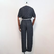 画像12: PETITE SOPHISTICATE RAYON JUMP SUIT "MADE IN USA" (12)