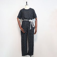 画像10: PETITE SOPHISTICATE RAYON JUMP SUIT "MADE IN USA" (10)