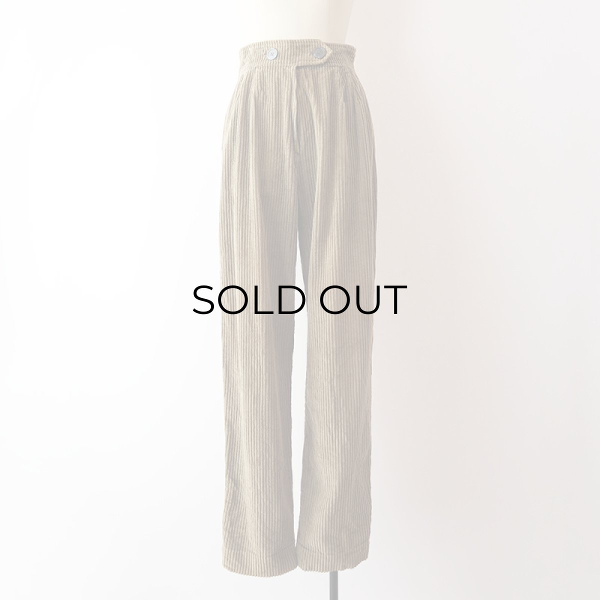 画像12: 〜80's PERRY ELLIS COTTON WIDE WALE CORDUROY DESIGN PANTS (12)