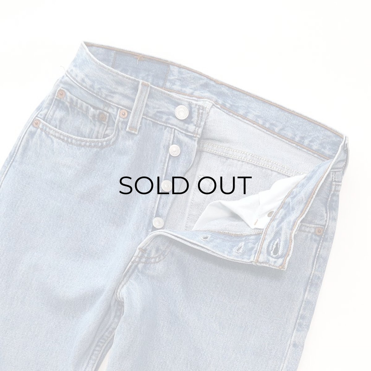 画像4: LEVI'S 501 DENIM PANTS "made in USA" 【W27 x L30 程度】 (4)