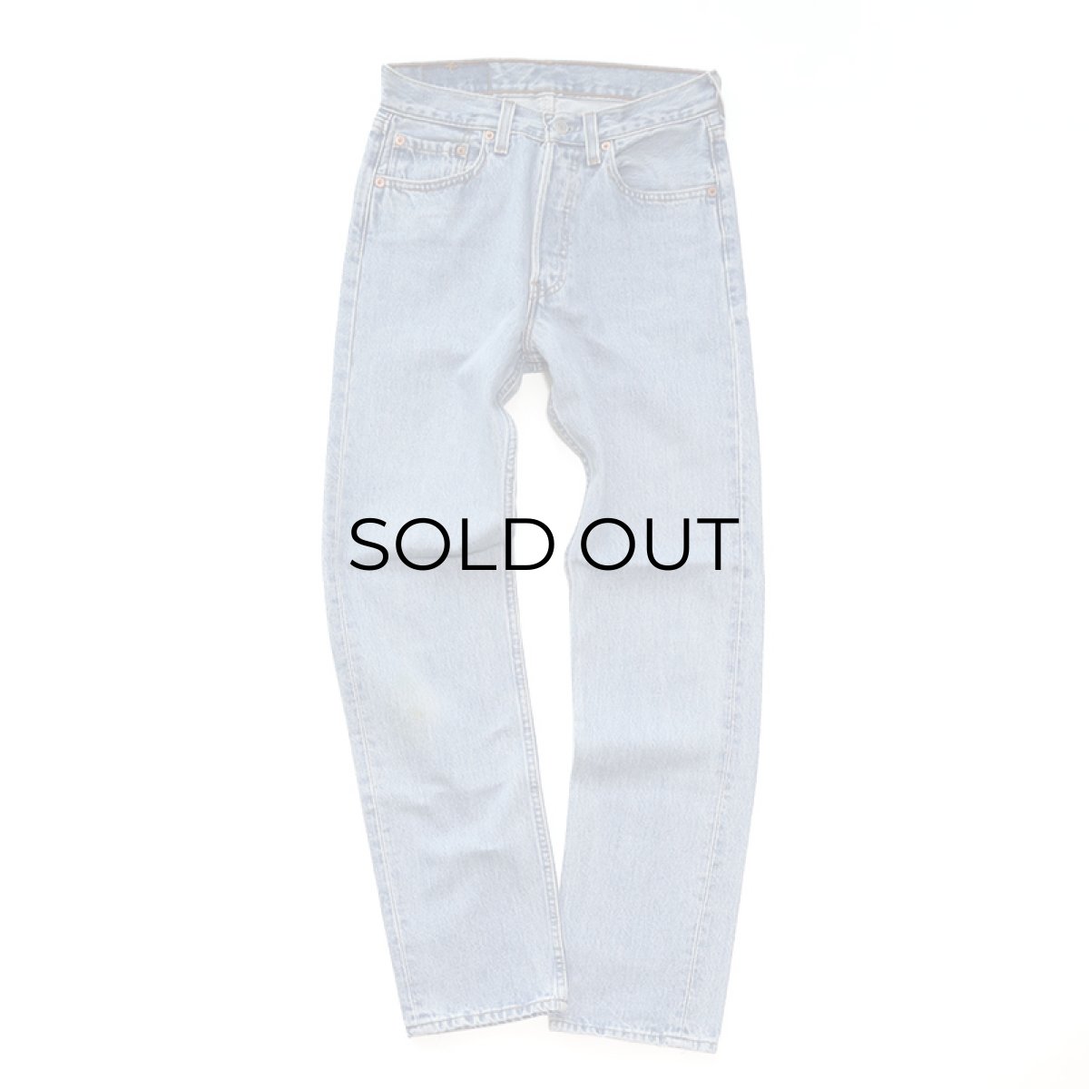 画像2: LEVI'S 501 DENIM PANTS "made in USA" 【W27 x L30 程度】 (2)