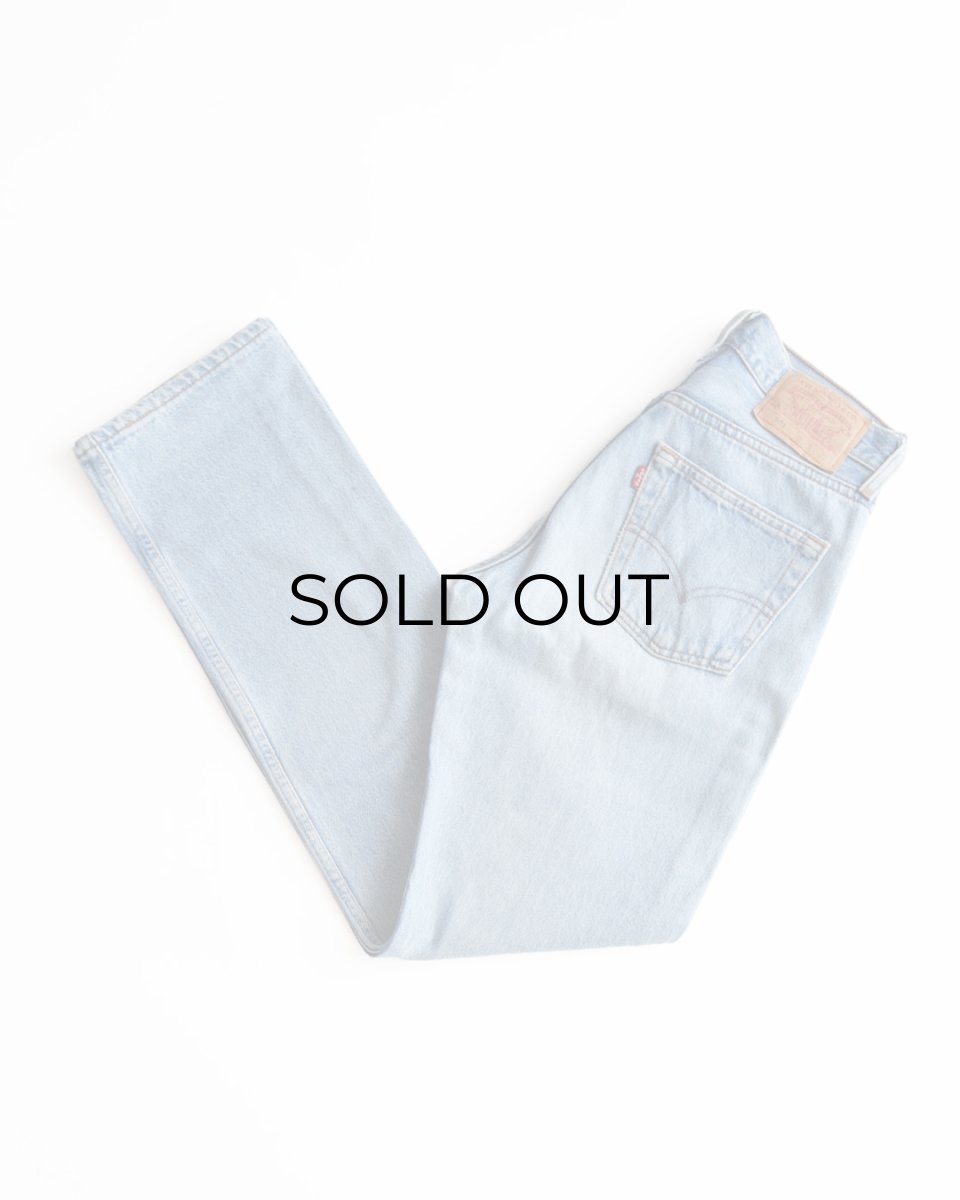 画像1: LEVI'S 501 DENIM PANTS "made in USA" 【W28 x L32 程度】 (1)