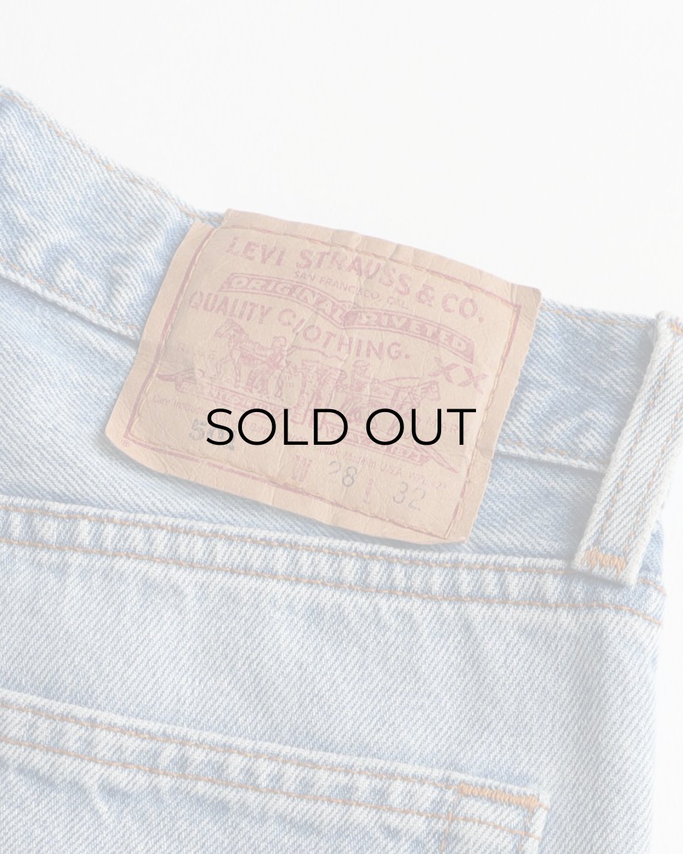 画像8: LEVI'S 501 DENIM PANTS "made in USA" 【W28 x L32 程度】 (8)